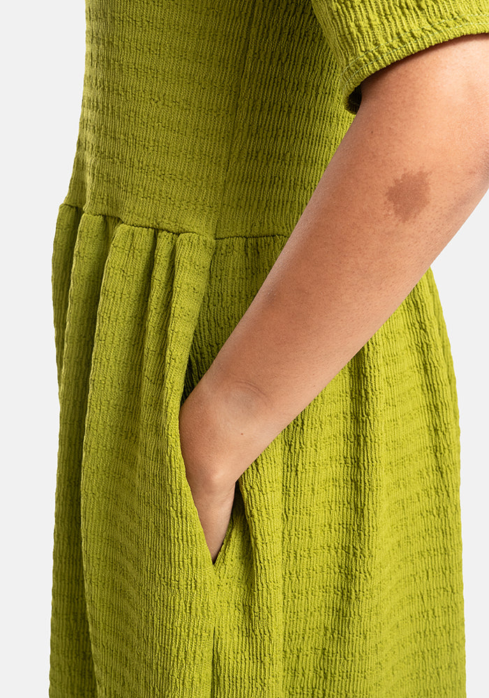 Miller Plain Apple Drop Waist Tunic