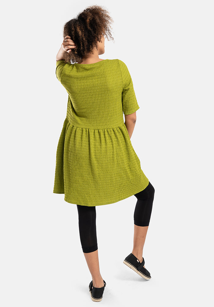 Miller Plain Apple Drop Waist Tunic