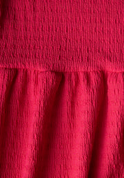 Miller Plain Fuchsia Drop Waist Tunic