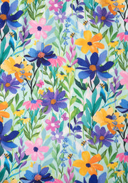 Sierra Wild Flower Print Blouson Dress