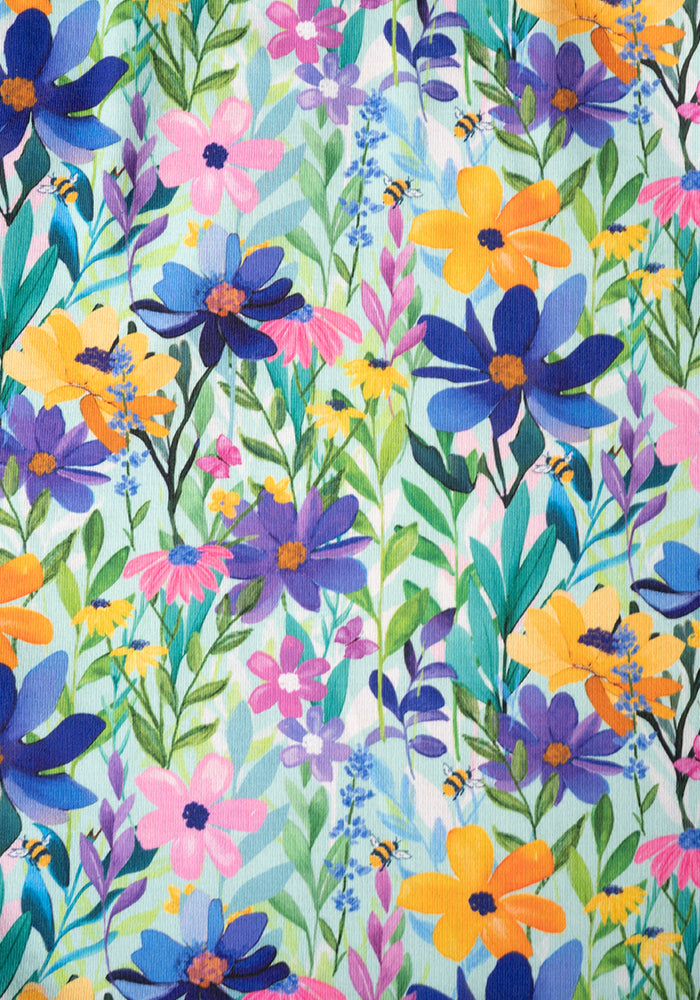 Sierra Wild Flower Print Blouson Dress