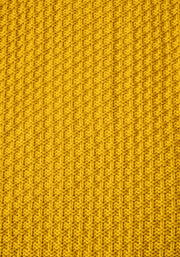 Mustard Moss Stitch Cardigan