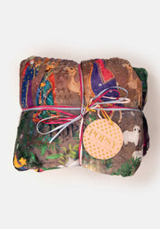 Pop-under Nativity Scene Print Plush Blanket