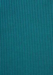 Nell Teal Turtle Neck Long Line Tunic