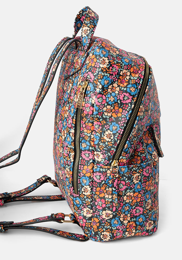 Nina Floral Print Premium Rucksack