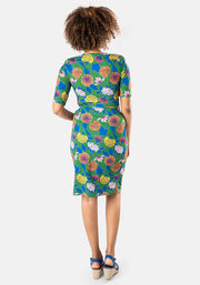 Noa Large Floral Print Dress