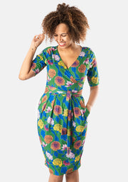 Noa Large Floral Print Dress