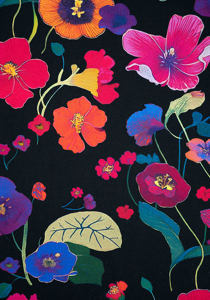 Nomi Trailing Floral Print Midaxi Dress