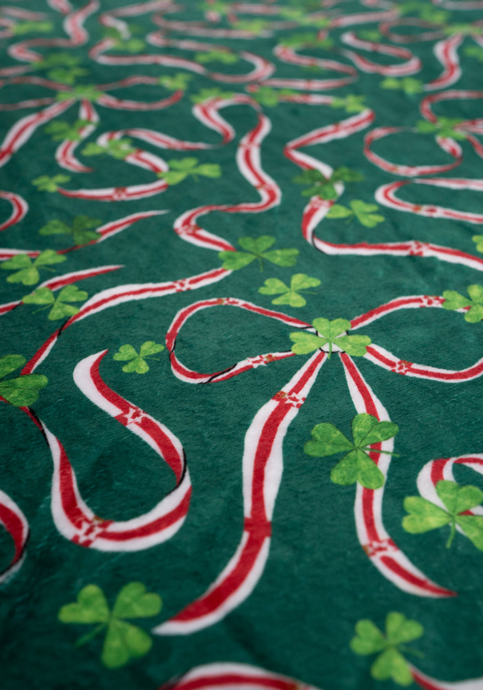 Seventh angle of Northern Ireland Print Plush Throw Blanket (Pop-Under)