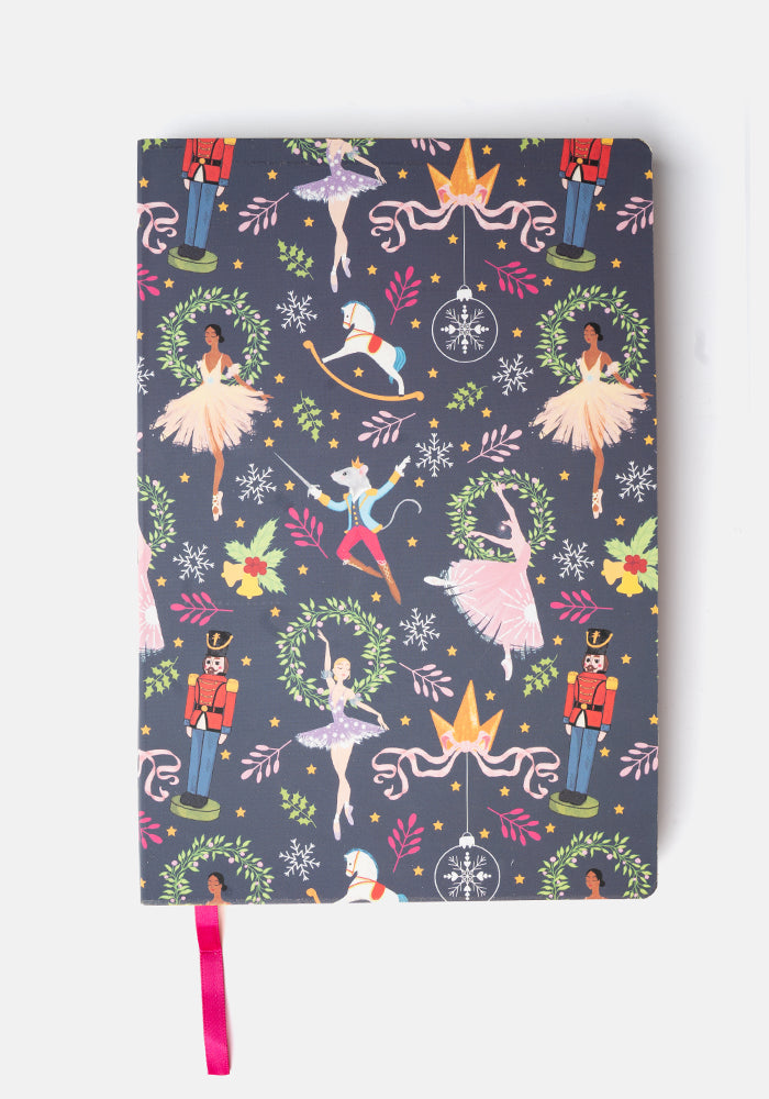 Popsy Ballerina Nutcracker Print Notebook