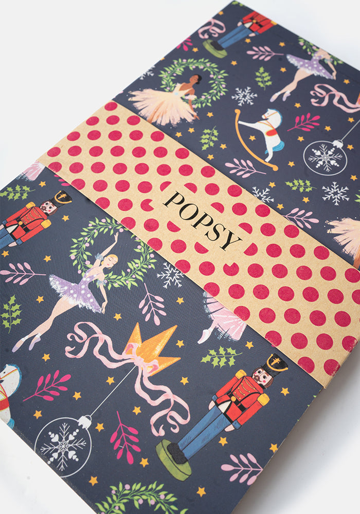 Popsy Ballerina Nutcracker Print Notebook