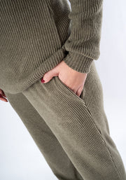 Oakes Khaki Loungewear Set