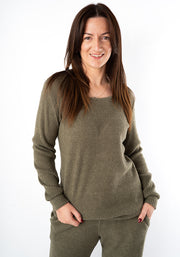 Oakes Khaki Loungewear Set