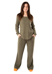 Oakes Khaki Loungewear Set