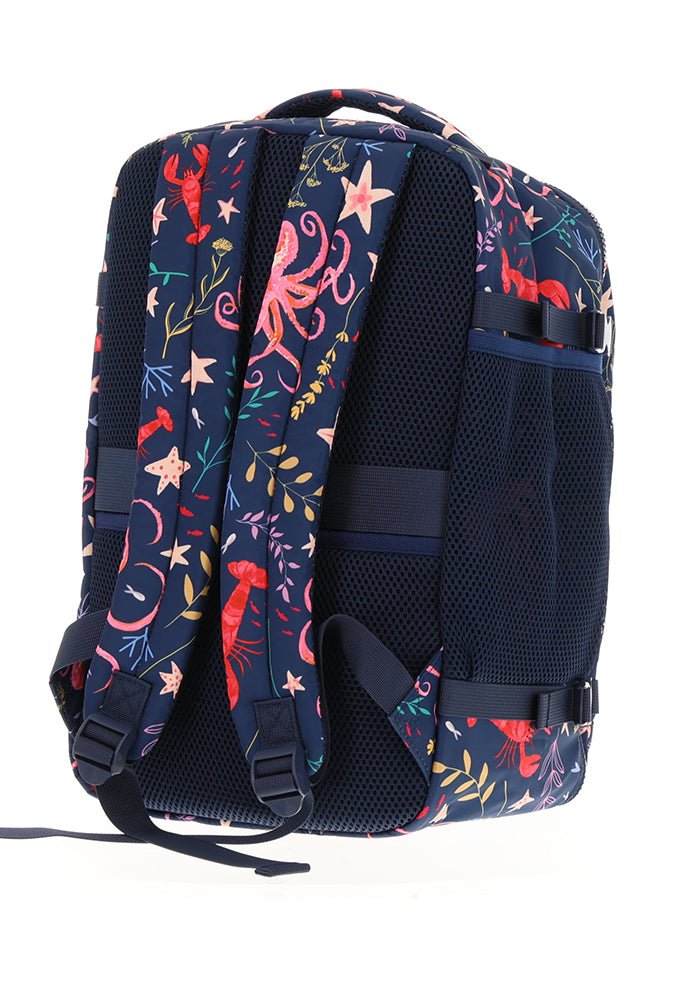 Fourth angle of Octopus Print Cabin Bag