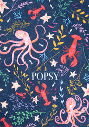 Octopus Print Jumbo Bath Sheet