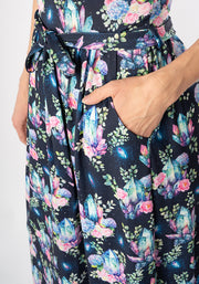 Onila Pretty Crystals Print Midi Dress