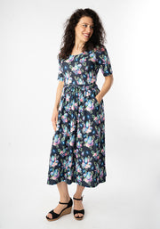 Onila Pretty Crystals Print Midi Dress