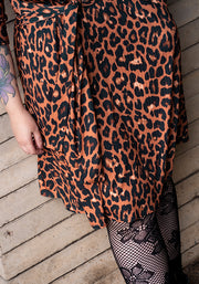Anouk Natural Animal Print Dress