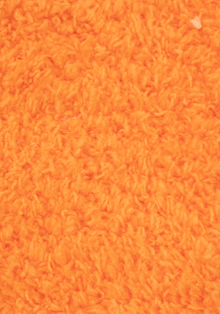 Orange Fluffy Socks