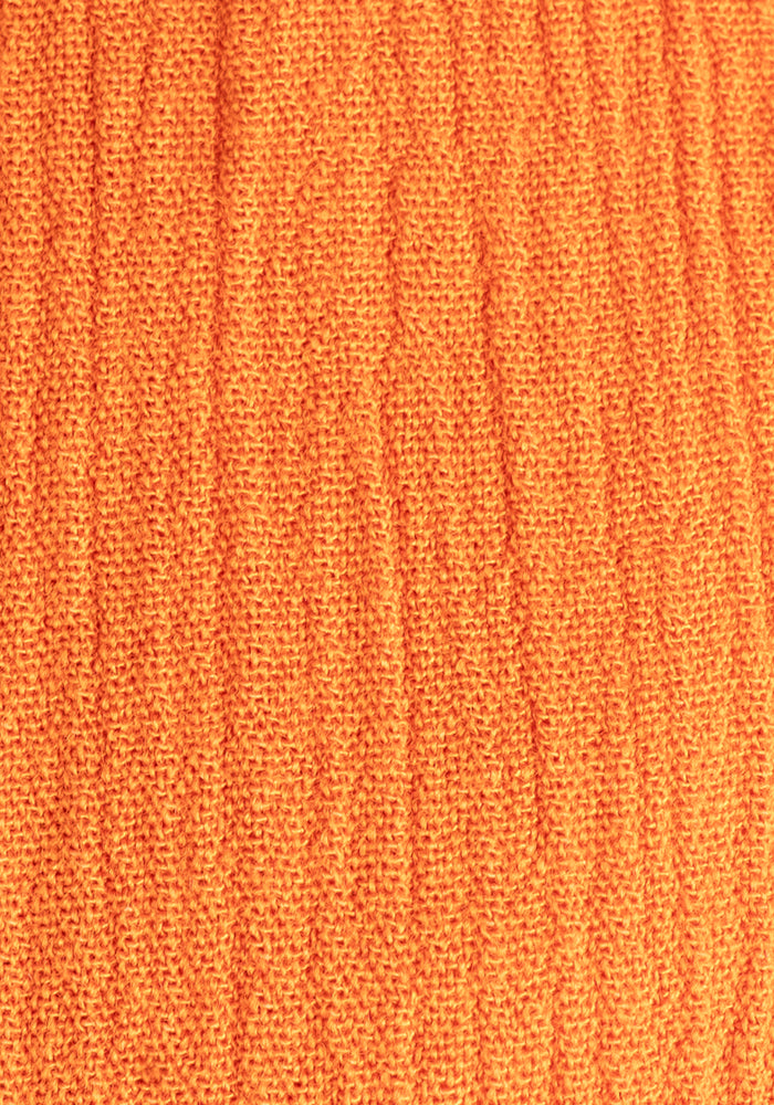 Beck Orange Woven Full Length Popsy Trousers