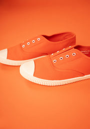 Orange Slip On Plimsole