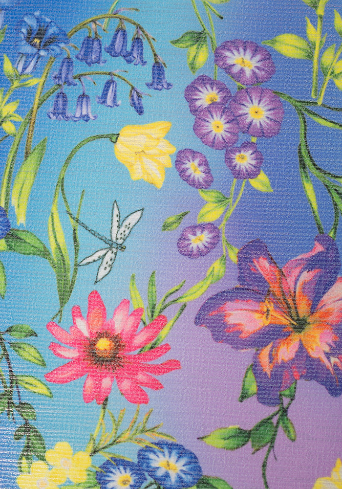 Second angle of Osanna Floral Ombre Print Midaxi Dress