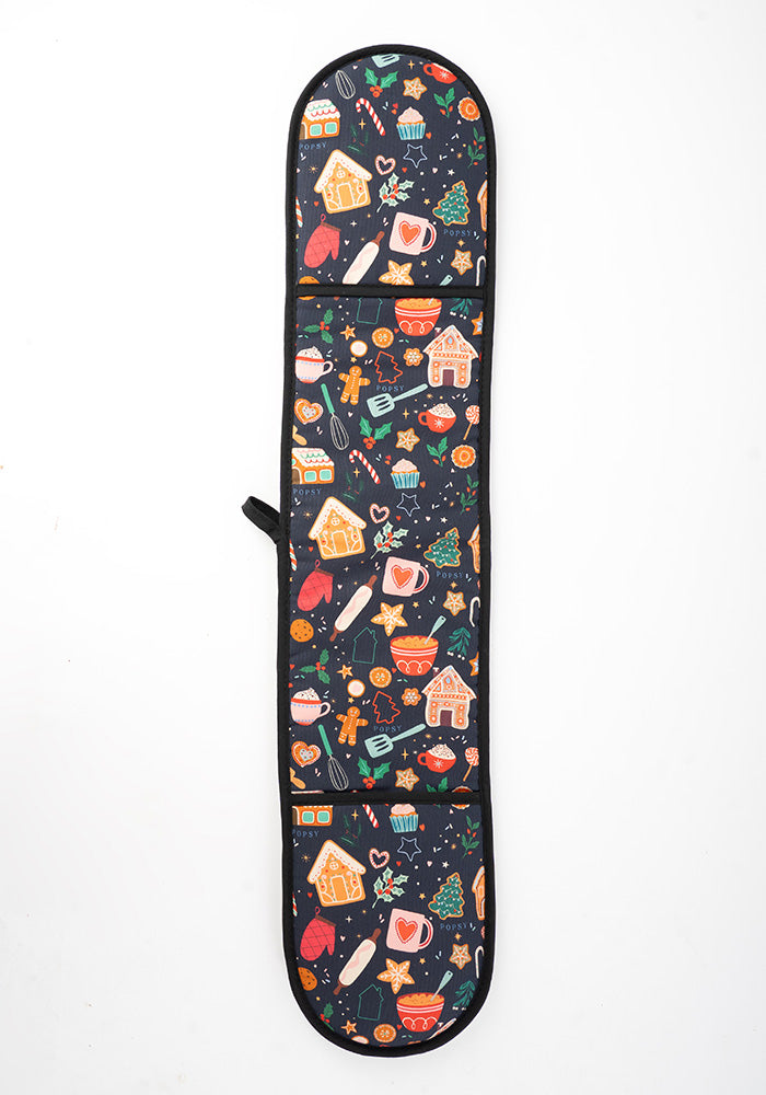 Fifth angle of Baking Print Oven Glove