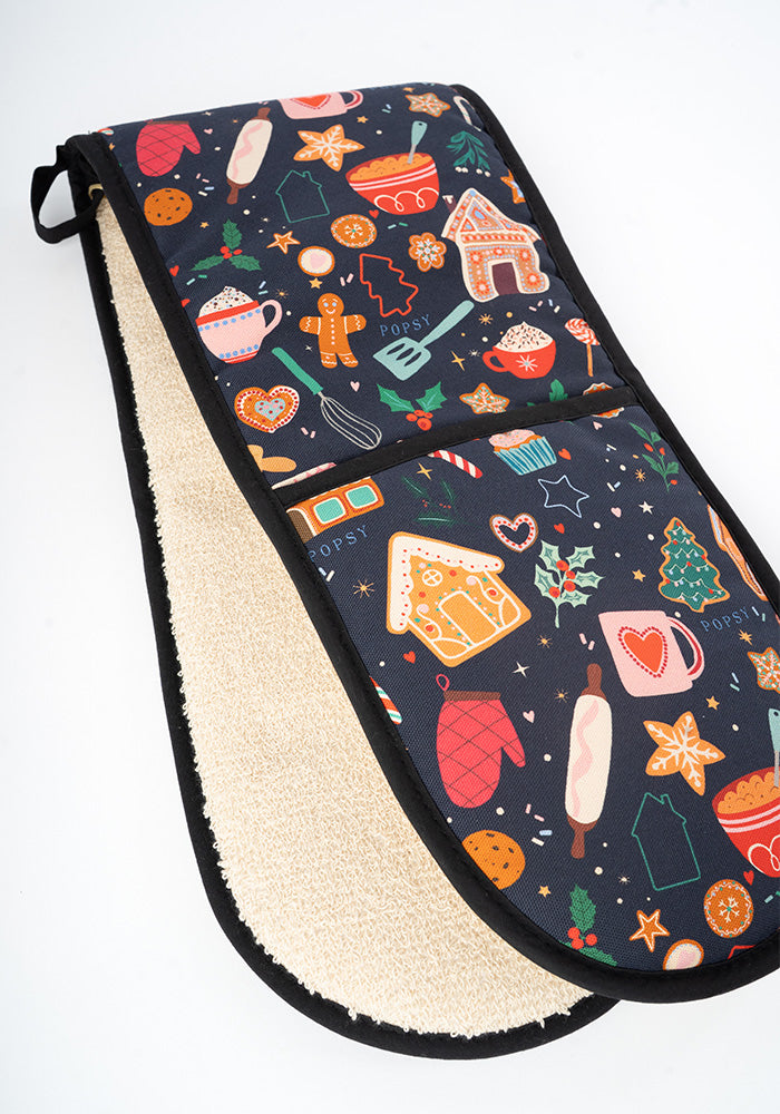 Seventh angle of Baking Print Oven Glove