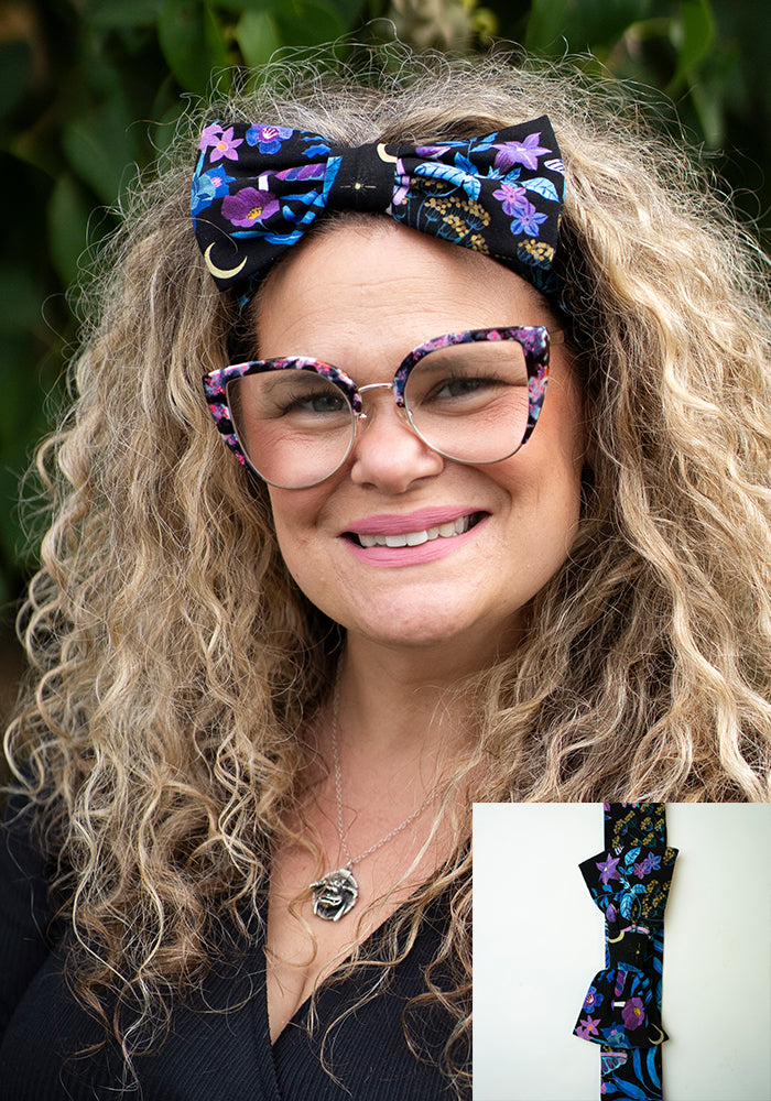 Popsy Print Bow Headband