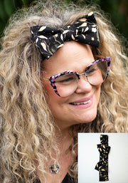 Popsy Print Bow Headband