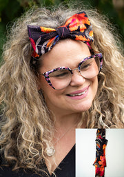Popsy Print Bow Headband