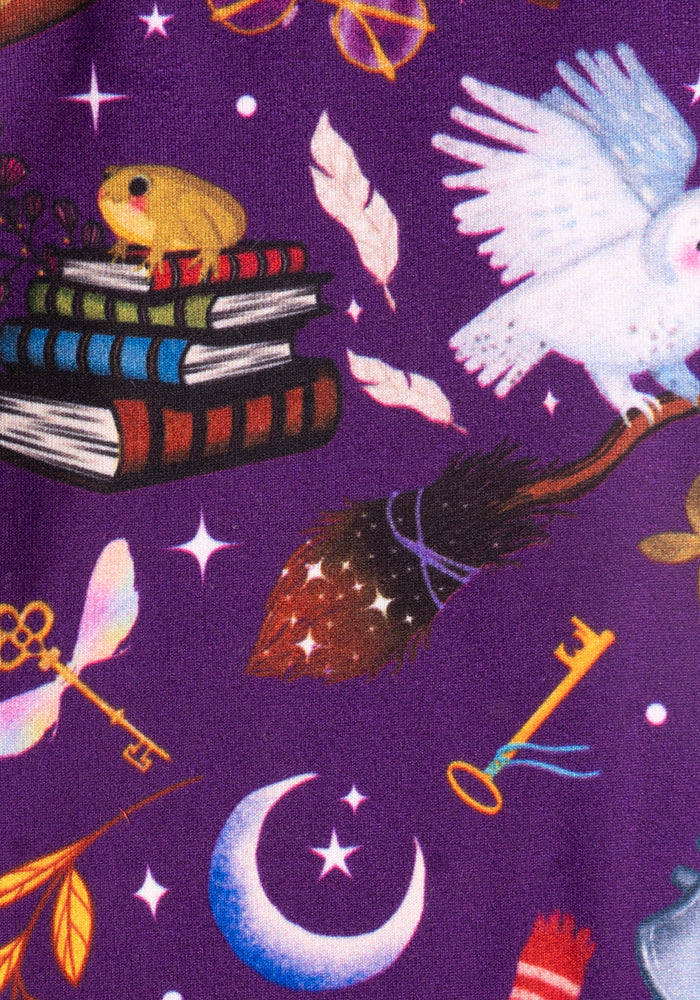 Rene Wizard Print Popsy Leggings