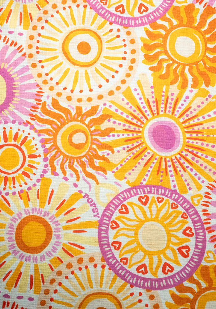 Lianne Sunray Print Midi Dress