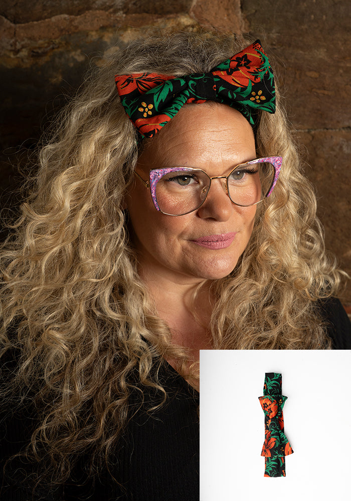 Halloween Print Bow Headbands
