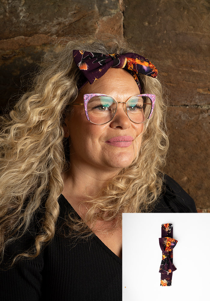 Halloween Print Bow Headbands