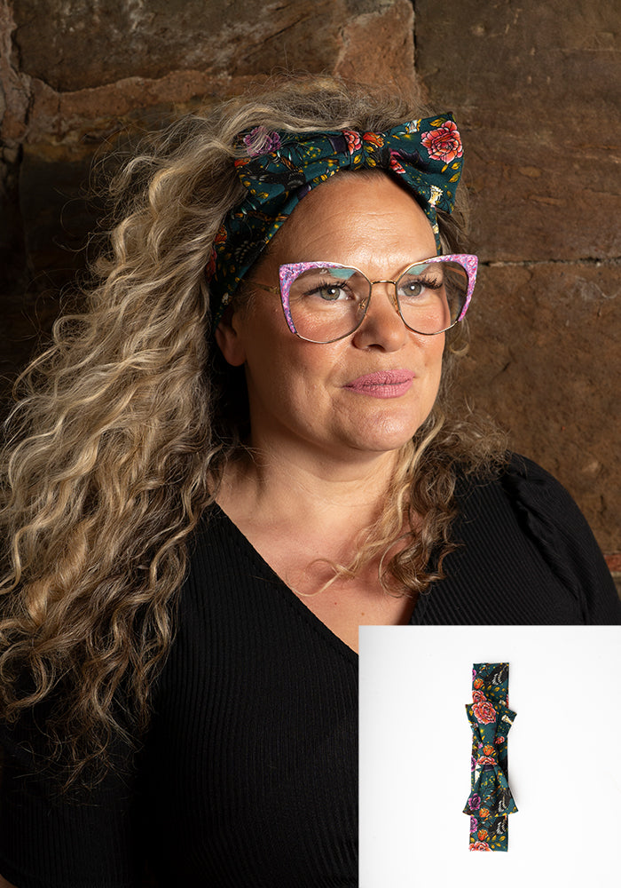 Halloween Print Bow Headbands