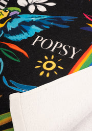 Parrot Paradise Print Towel
