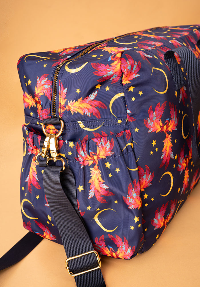 Ninth angle of Phoenix Print Holdall
