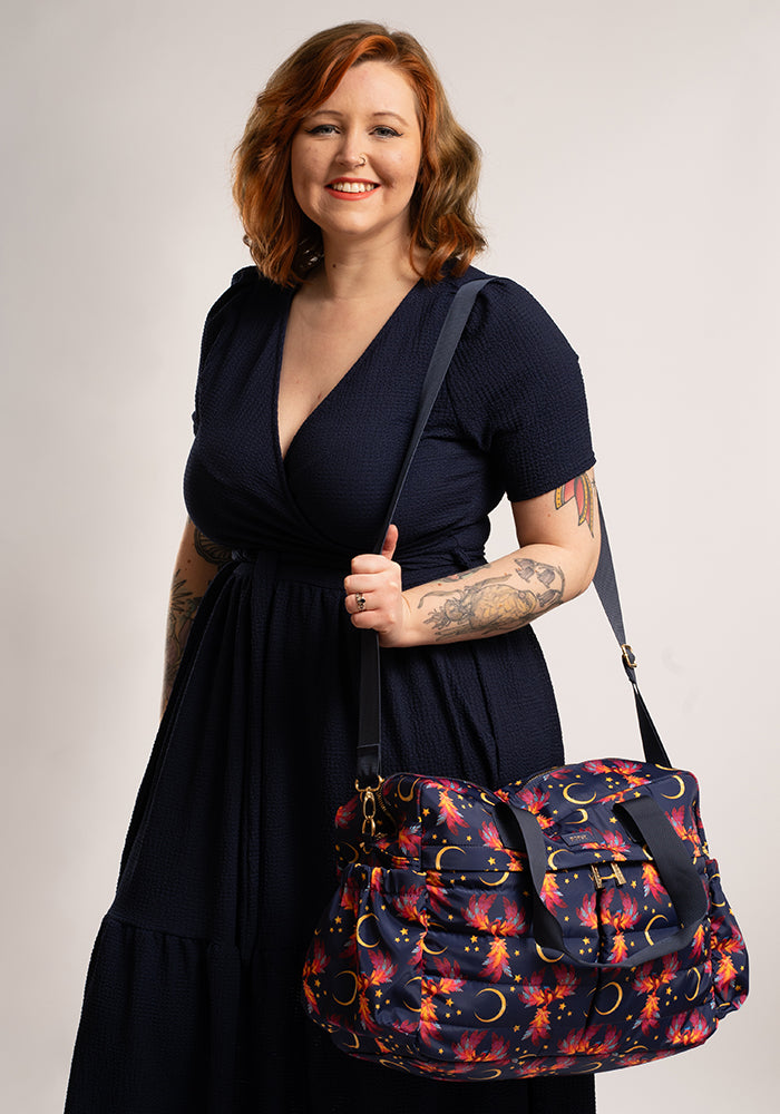 Tenth angle of Phoenix Print Holdall