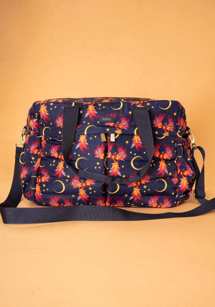 Front view of Phoenix Print Holdall