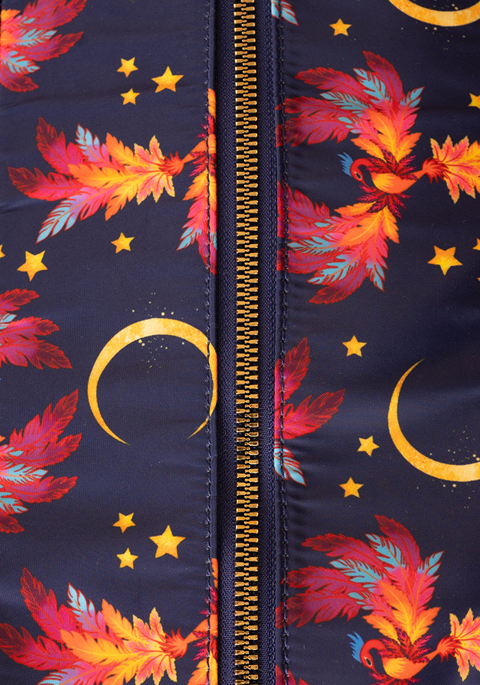 Eighth angle of Phoenix Print Holdall