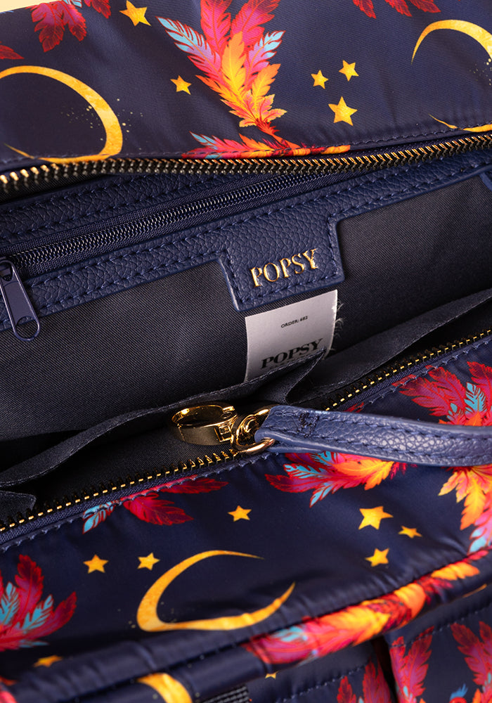 Second angle of Phoenix Print Holdall