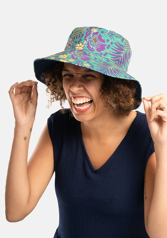 Pineapple Print Bucket Hat