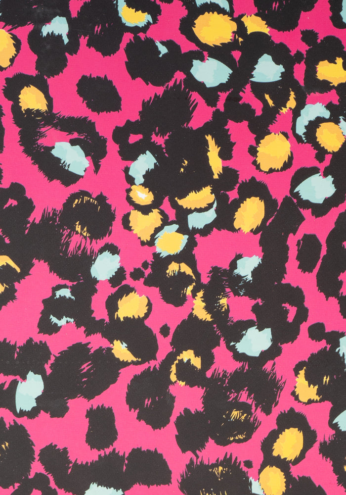 Popsy Pink Animal Print Notebook