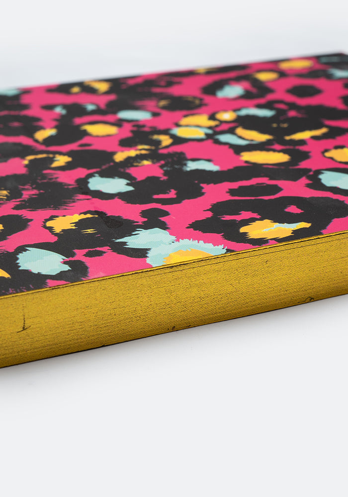 Popsy Pink Animal Print Notebook