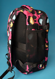 Pink Animal Print Cabin Bag