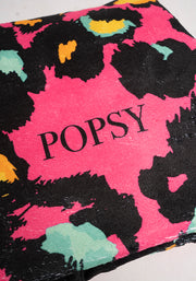 Pink Animal Print Jumbo Bath Sheet
