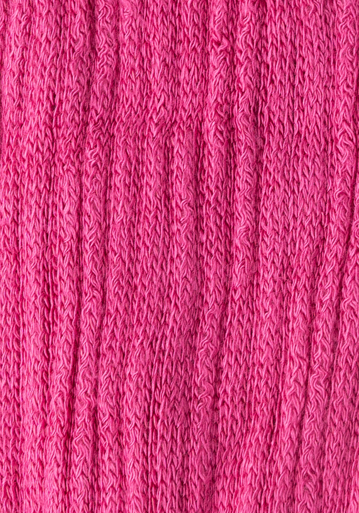 Second angle of Pink Bamboo Socks