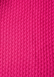 Cyclamen Pink Moss Stitch Cardigan